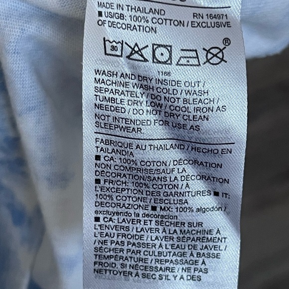 Disney x Janie and Jack | Tie Dye Embroidered Mickey Mouse Tee Size 4 - Picture 4 of 4